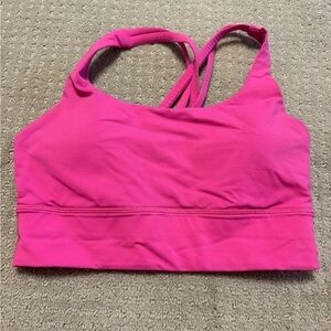 Lululemon size 6 pink sports bra💕